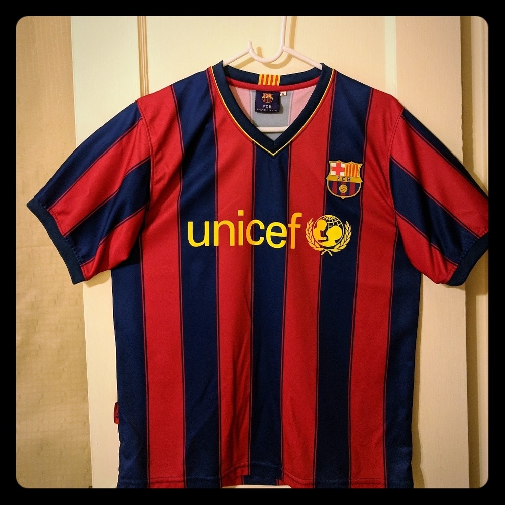 Vintage Futbol Club Barcelona FCB Official Jersey